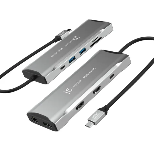 Alternative view of Докинг станция j5create JCD397 100W, 4K60 Elite USB-C, 10Gbps