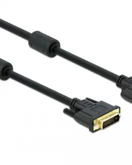 Удължителен кабел Delock DVI 24+1 мъжко > DVI 24+1 женско 5 m