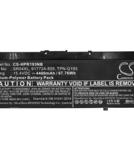 Батерия за лаптоп HP Omen 15-ce000ng; Pavilion 15-CE015DX  SR04XL LiPo  154V 4400mAh CAMERON