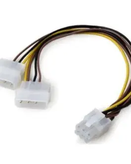 VCom Адаптер Adapter 2xMolex to 6pin PCI-E VGA - CE313-0.15m