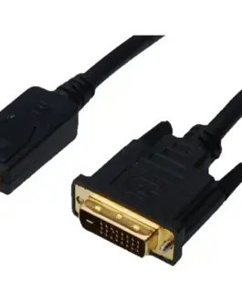 КАБЕЛ DIGITUS - DisplayPort 1.1 to DVI - 20 m - Black - PN AK-340306-020-S