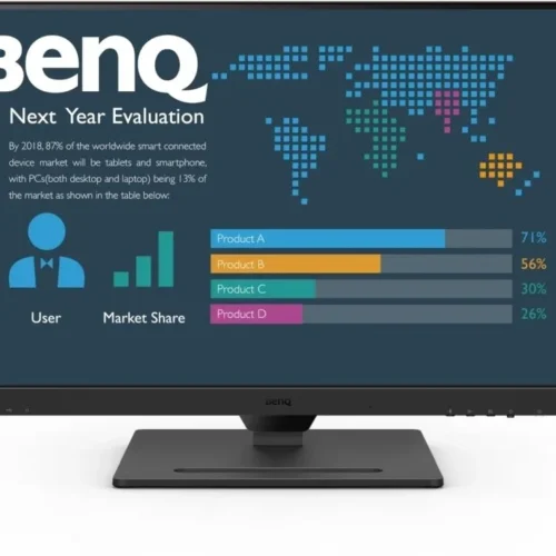 Alternative view of Монитор BenQ BL2790QT, 27 inch, IPS QHD, DisplayPort, HDMI, USB-C, Черен