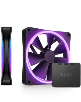 Комплект вентилатори NZXT F140 RGB Duo Black2бр RGB Контролер