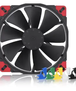 Вентилатор Noctua NF-A20 PWM chromax black swap 200x200x30mm