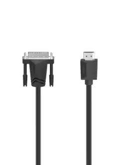 Кабел 200715 DVI мъжко- HDMI мъжко Ultra-HD 4K 1.5м черен