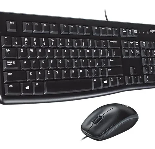 Alternative view of КОМПЛЕКТ МИШКА + КЛАВИАТУРА LOGITECH MK120 US - С БДС КИРИЛИЗАЦИЯ (WITH BDS Cyrillic) - Black - PN 920-002562