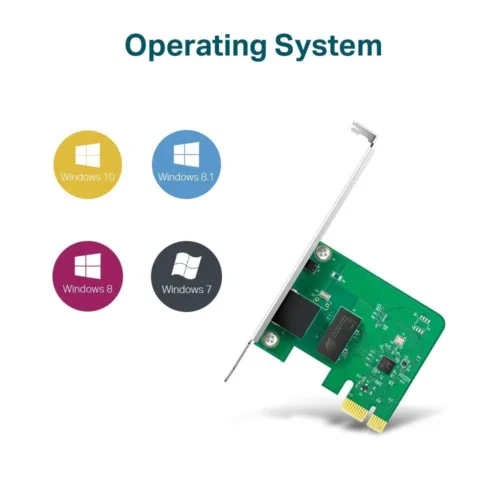 Alternative view of Мрежова карта TP-LINK TG-3468, PCI-ex, V4, low