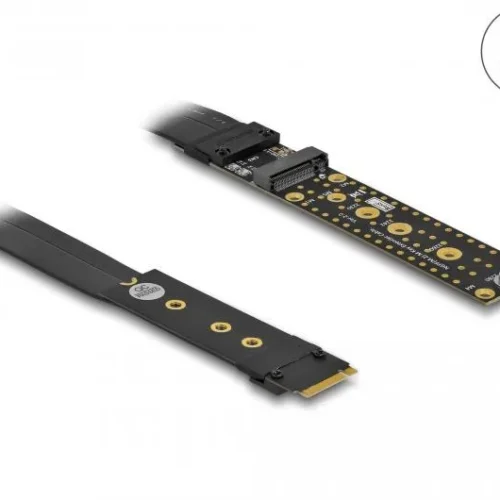 Alternative view of Карта Delock 64136, M.2 Key M Extension NVMe, Кабел 20 см.