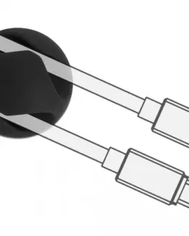 Alternative view of Органайзер за кабели Delock, Самозалепващ, 10 бр. в опаковка, Черен