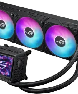 Alternative view of Охладител за процесор ASUS ROG RYUJIN III 360 ARGB EXTREME 3.5" LCD Display