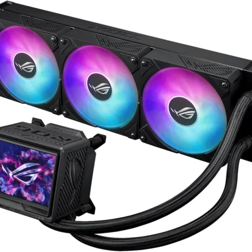 Alternative view of Охладител за процесор ASUS ROG RYUJIN III 360 ARGB EXTREME 3.5" LCD Display