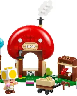 Alternative view of LEGO Super Mario - Nabbit at Toad's Shop Expansion Set - 71429
