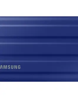 Външен SSD диск Samsung T7 Shield 1TB USB-C Син