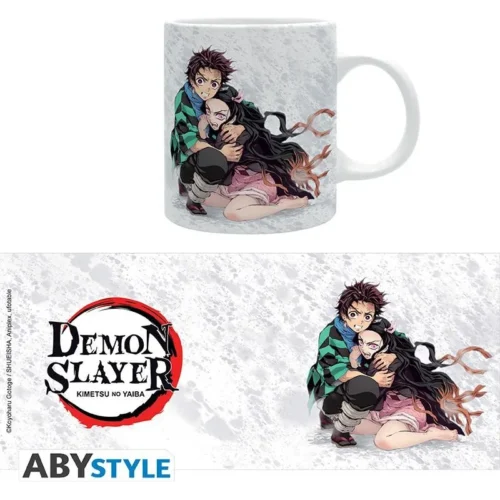 Чаша ABYSTYLE DEMON SLAYER Tanjiro and Nezuko