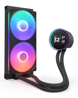 Alternative view of Охладител за процесор NZXT Kraken Elite 280 V2 RGB Black LCD Display