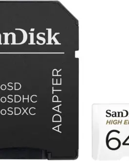 Alternative view of Карта памет SANDISK micro SDXC UHS-I, U3, SD Адаптер, 64GB