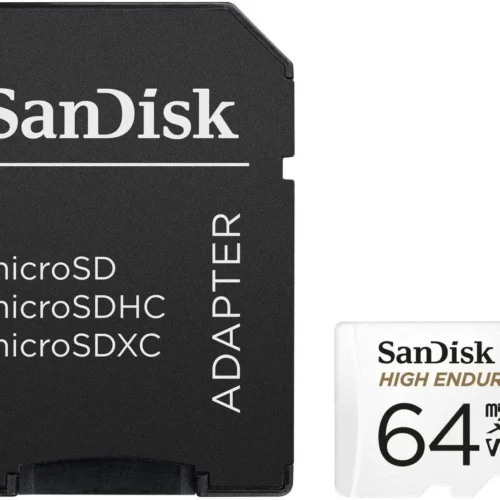 Alternative view of Карта памет SANDISK micro SDXC UHS-I, U3, SD Адаптер, 64GB