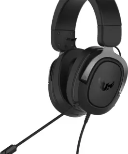 Геймърски слушалки ASUS TUF Gaming H3 Gun Metal 7.1 Virtual Surround Sound