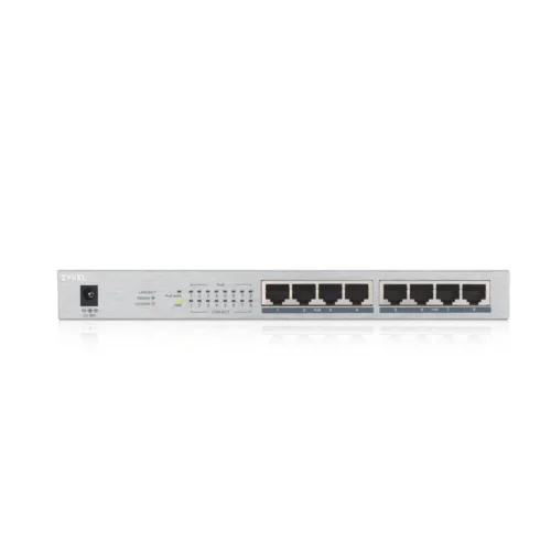 Alternative view of Суич ZyXEL GS1008-HP, 8-портов гигабитов неуправляем PoE+, 60W
