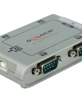 Alternative view of Адаптер DeLock, USB 2.0 - 4 x RS-232