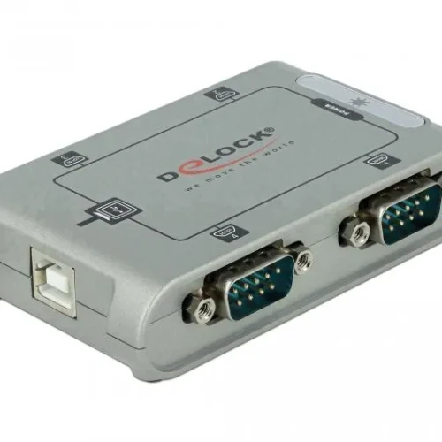 Alternative view of Адаптер DeLock, USB 2.0 - 4 x RS-232