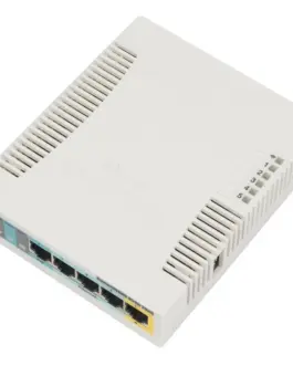 Безжичен Access Point MikroTik RB951Ui-2HnD 2.4Ghz AP 5x10/100 Ethernet USB 600MHz CPU 128MB