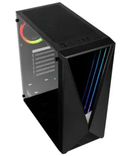 Alternative view of Кутия за компютър Kolink Void RGB TG, Midi-Towe,r Black Window, ATX