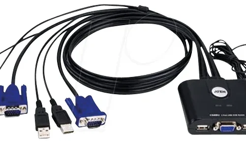 Превключвател KVM ATEN CS22U 2x 1 USB