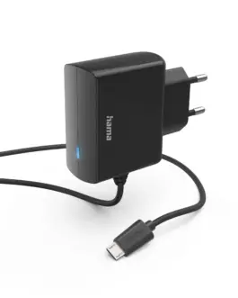 Зарядно 220V с кабел micro-USB HAMA-201617