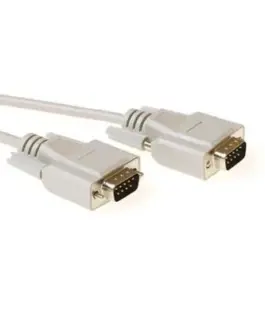 Кабел ACT AK2185 RS232 мъжко - RS232 мъжко 1.8м Бял Булк