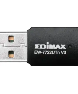 Alternative view of Безжичен мини адаптер EDIMAX EW-7722UTN V3, USB, Realtek, 2.4Ghz, 802.11n/g/b