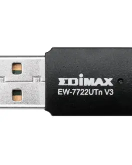 Alternative view of Безжичен мини адаптер EDIMAX EW-7722UTN V3, USB, Realtek, 2.4Ghz, 802.11n/g/b