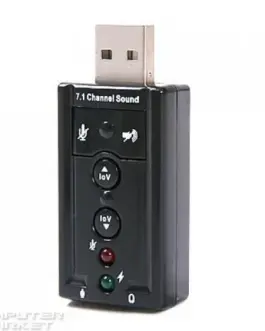 Alternative view of Звукова карта ESTILLO Mini, USB, 7.1