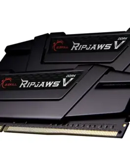 Alternative view of Памет за компютър G.SKILL Ripjaws V Black 32GB(2x16GB) DDR4 3600MHz F4-3600C18D-32GVK