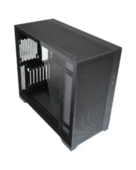 Alternative view of Кутия за компютър FSP CMT580B Mesh TG E-ATX Mid Tower, Черна