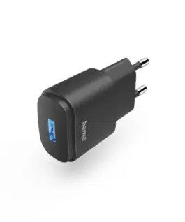 Alternative view of Мрежово зарядно Hama, USB-A, 6 W, Черен