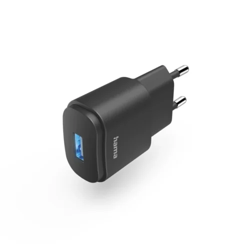 Alternative view of Мрежово зарядно Hama, USB-A, 6 W, Черен