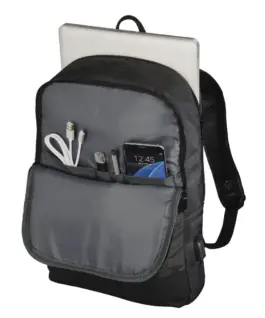Alternative view of Раница за лаптоп HAMA Manchester, До 40 см (15.6"), USB порт, Черна, 216489