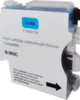 Alternative view of Мастилница UPRINT LC985, BROTHER, Cyan
