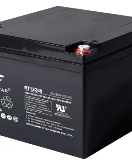 Оловна батерия RITAR (RT12260) AGM 12V 26 Ah 166/ 176/ 125 mm Терминал