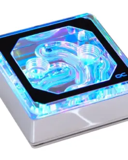 Воден блок за процесор Alphacool Eisblock XPX Aurora Edge Acryl Chrome Digital