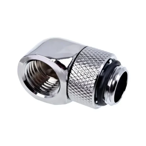 Alternative view of Въртящ се L-конектор Alphacool Eiszapfen, G1/4 AG auf G1/4 IG, Сребрист