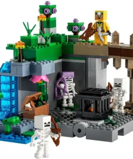 Alternative view of LEGO Minecraft - The Skeleton Dungeon - 21189