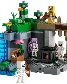 Alternative view of LEGO Minecraft - The Skeleton Dungeon - 21189