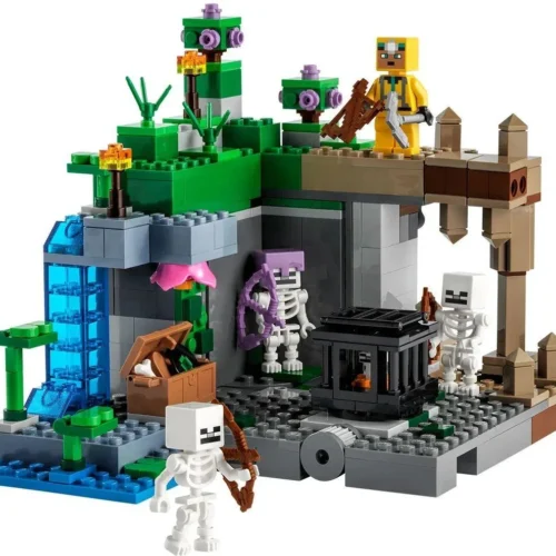 Alternative view of LEGO Minecraft - The Skeleton Dungeon - 21189
