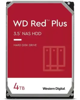 Хард диск WD Red Plus 4TB NAS 3.5" 256MB 5400RPM