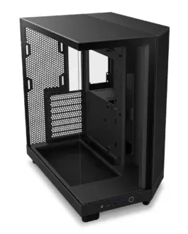 Alternative view of Кутия за компютър NZXT H6 Flow Matte Black - Middle Tower