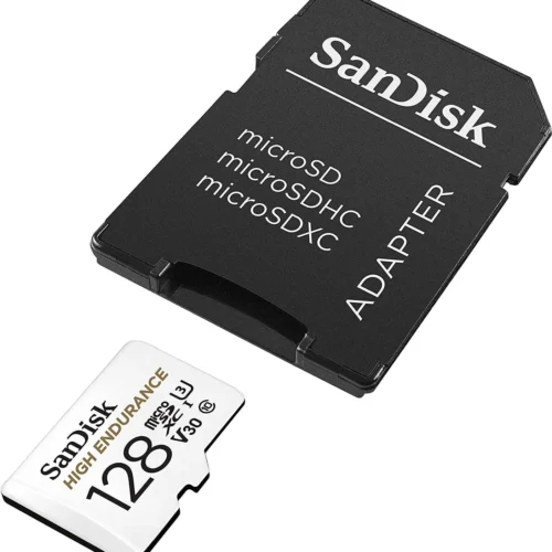 Alternative view of Карта памет SANDISK micro SDXC UHS-I, U3, SD Адаптер, 128GB