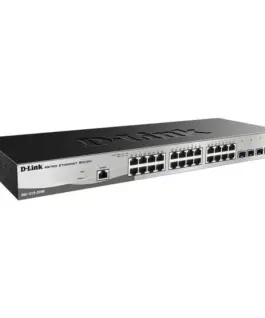 Alternative view of Суич D-Link DGS-1210-28, 24x 1G, 4x 1G SFP, Управляем, Монтаж в шкаф
