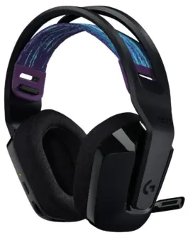 Alternative view of Геймърски безжични слушалки Logitech G535 Lightspeed Wireless, Микрофон, Черни